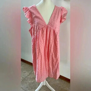 SHEIN | ladies eyelet dress. Size: XL
